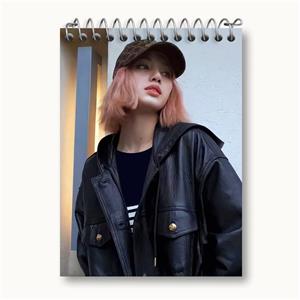 دفتر یادداشت لیسا گروه بلک پینک Black Pink کد 16693