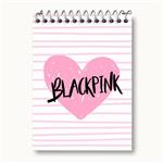 دفتر یادداشت گروه بلک پینک Black Pink کد 14567