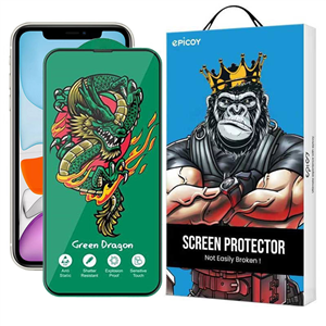 محافظ صفحه نمایش اپیکوی مدل Green Dragon ExplosionProof مناسب برای گوشی موبایل اپل iPhone 11 XR 