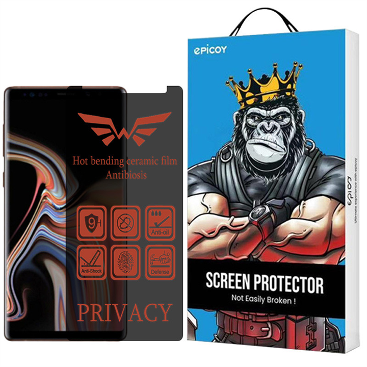 Epicoy Nano-Privacy Screen Protector For Samsung Galaxy Note 9/Note 8