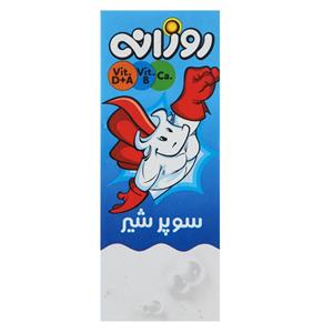 سوپر شیر روزانه مقدار 0.2 لیتر Rouzaneh  Super Milk 0.2 Lit