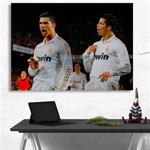 تابلو شاسی گالری استاربوی طرح کریستیانو رونالدو مدل Real Madrid 