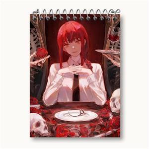 دفتر یادداشت ماکیما انیمه مرد اره ای Chainsaw Man کد 22338