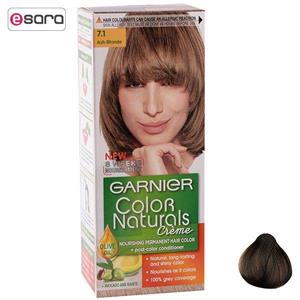 کیت رنگ مو شماره Color Naturals Shade 7.1 گارنیه 