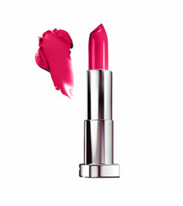 رژ لب جامد مدل Ral Color Sensational Pink Plunch 175 NU میبلین  Maybelline Ral Color Sensational Pink Plunch 175 NU Lipstick