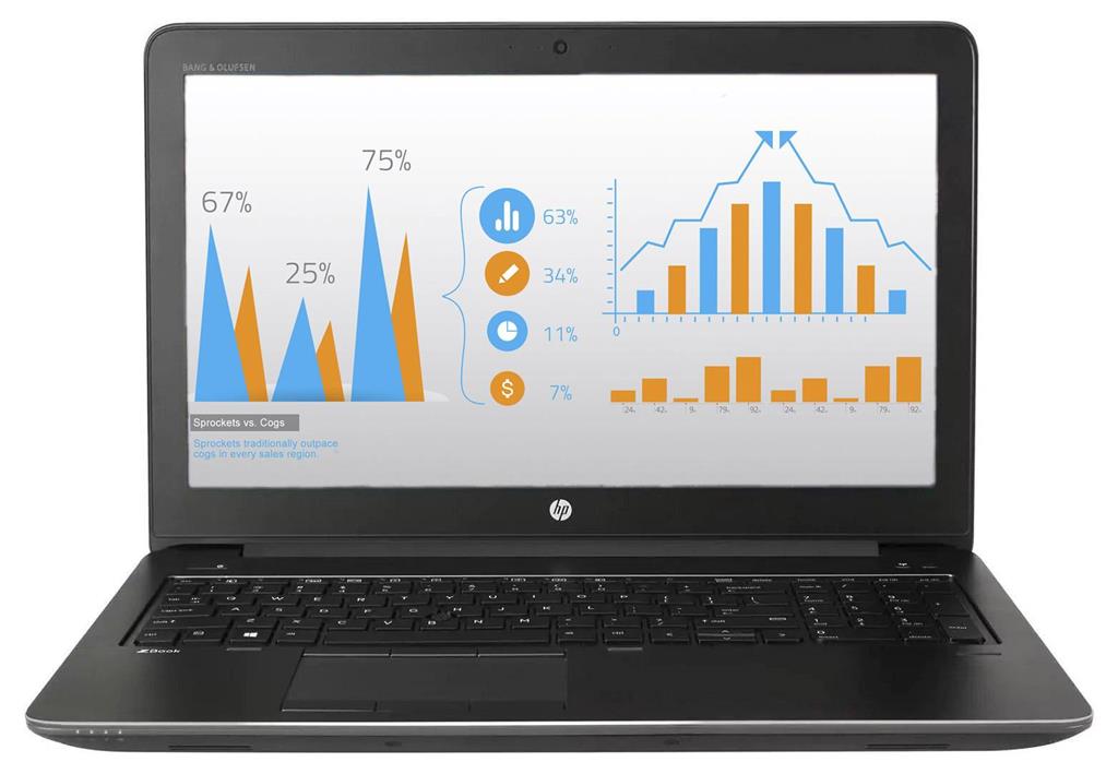 HP ZBook 15 Studio G4 Laptop stock
