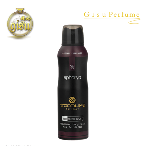 اسپری خوش بو کننده بدن وودلایک مدل Ephoriya حجم 200 میلی لیتر