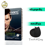 کیت رنگ موی مردانه مارال جو گندمیtouch of gray