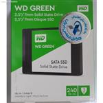 حافظه اس اس دی WD 240 GB ( استوک-سلامت 83 درصد)