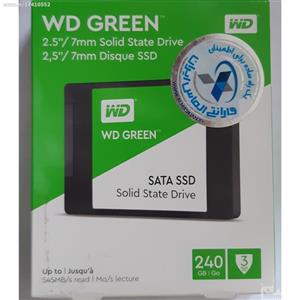 حافظه اس اس دی WD 240 GB ( استوک-سلامت 83 درصد) 