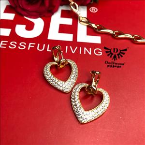 گوشواره قلب ژوپینگ E66