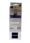 کابل HDMI 2 متری فلت Sony 3D World DLC-HE20