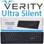 کیبورد بیسیم Verity V-KB6125w Ultra-Silent 