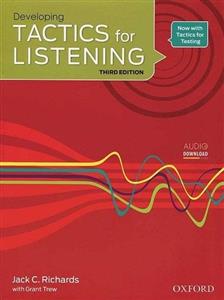 کتاب زبان Tactics for Listening 3rd Developing انتشارات جنگل 