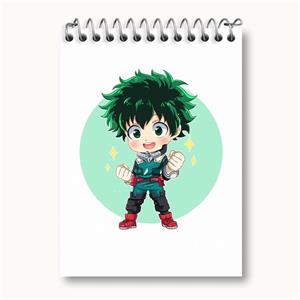 دفتر یادداشت ایزوکو میدوریا انیمه آکادمی قهرمان من My Hero Academia کد 23491
