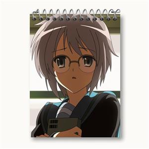 دفتر یادداشت یوکی انیمه ناپدید شدن هارومی سوزومیا The Disappearance of Haruhi Suzumiya کد 23111