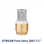 سوپاپ برنجی 1/2 1 اینچ استریم مدل ″1/2 STREAM Foot Valve 2007 1