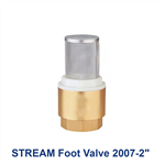 سوپاپ برنجی 2 اینچ استریم مدل ″STREAM Foot Valve 2007 2