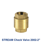 شیر یکطرفه خودکار برنجی 2 اینچ استریم مدل ″STREAM Check Valve 2002 2