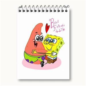 دفتر یادداشت باب اسفنجی و پاتریک کد 24715
