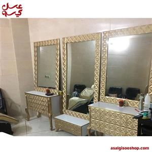 آینه و کنسول آرایشگاهی 6 تیکه|کد1886