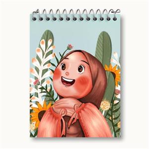 دفتر یادداشت دخترانه باحجاب کد 25986