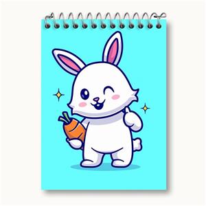 دفتر یادداشت خرگوش کد 26223