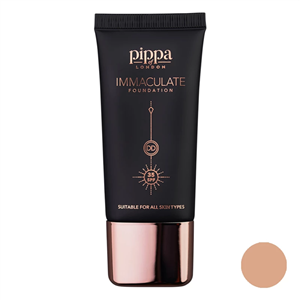 کرم پودر پیپا آف لاندن مدل Immaculate با SPF35 حجم 30 میل شماره Mocha 207