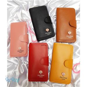 کیف پول دخترانه طرح Dear Friend کد 74070 تک و عمده