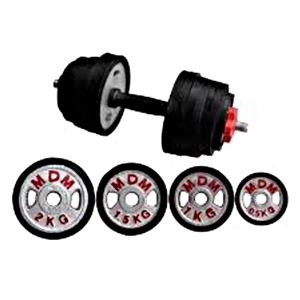 دمبل متغیر ده کیلویی mdm با دسته دمبل