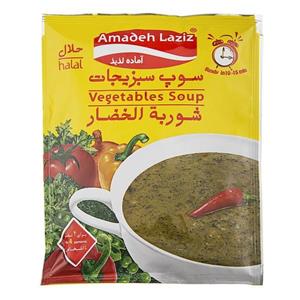 سوپ جو و گوجه فرنگی آماده لذیذ مقدار 65 گرم Amadeh Laziz Barley And Tomato Soup 65gr