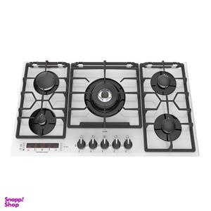 گاز توکار رومیزی شیشه ای با سر شعله ساباف ایتالیا آلتون کد IG535DW