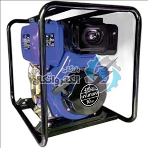 موتور پمپ هیوندای HW457-DPE | موتورپمپ دیزلی 4 اینچ استارتی با توان 10 اسب بخار