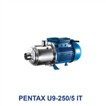 پمپ آب طبقاتی افقی تک فاز پنتاکس مدل PENTAX U9-250/5 IT