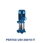 پمپ آب طبقاتی عمودی تک فاز پنتاکس مدل PENTAX U5V-300/10 IT