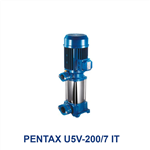 پمپ آب طبقاتی عمودی تک فاز پنتاکس مدل PENTAX U5V-200/7 IT