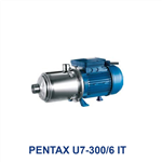 پمپ آب طبقاتی افقی تک فاز پنتاکس مدل PENTAX U7-300/6 IT