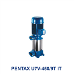 پمپ آب طبقاتی عمودی سه فاز پنتاکس مدل PENTAX U7V-450/9T IT