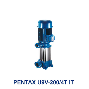 پمپ آب طبقاتی عمودی سه فاز پنتاکس مدل PENTAX U9V-200/4T IT 