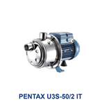 پمپ آب طبقاتی افقی تک فاز پنتاکس مدل PENTAX U3S-50/2 IT