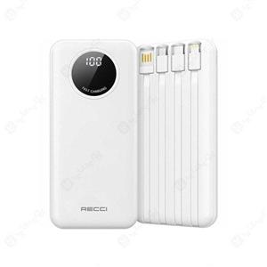 پاوربانک 10000mAh رسی مدل RP01 ا Recci RP01 Portable Powe Bank