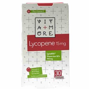 سافت ژل لیکوپن 15 میلی گرم ویتامور Vitamore Lycopene