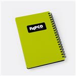 دفترچه یادداشت متالیک سبز پاپکو (PAPCO) 