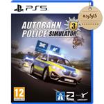 دیسک بازی Autobahn Police Simulator 3 کارکرده – مخصوص PS5