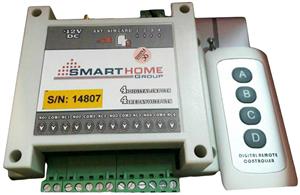 دستگاه کنترل کننده سیمکارتی + ریموت  TR54 SMS REMOTE CONTROL 