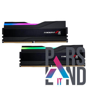 رم دسکتاپ DDR5 دو کاناله 6800 مگاهرتز CL34 جی اسکیل مدل Trident Z5 RGB Black ظرفیت 32 گیگابایت