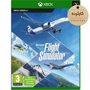 دیسک بازی Microsoft Flight Simulator کارکرده مخصوص Xbox 