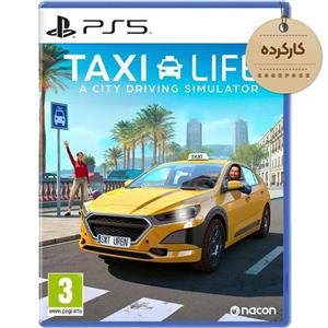 دیسک بازی Taxi Life A City Driving Simulator کارکرده مخصوص PS5 