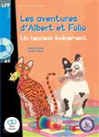 کتاب داستان ساده فرانسوی Albert et Folio Un Heureux Evenement A1