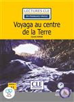 کتاب داستان ساده فرانسوی Voyage au centre de la terre Niveau 1 A1